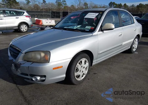 2004 Hyundai Elantra Gls/Gt from USA, damaged, VIN KMHDN46D64U756883